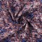 Red-Blue-Multi Famous Designer Viscose Floral Printed Crepe Faille Fabric By the Yard
